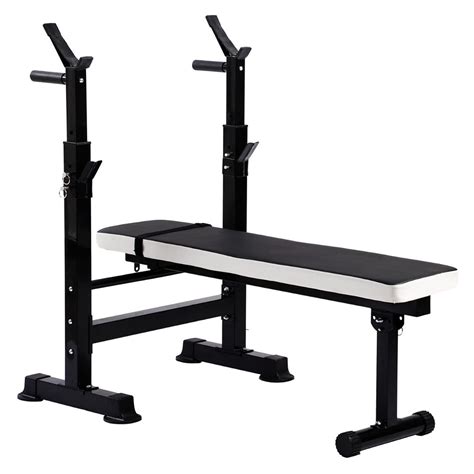 BalanceFrom Fitness Adjustable Strength Training Workout Station, Black
