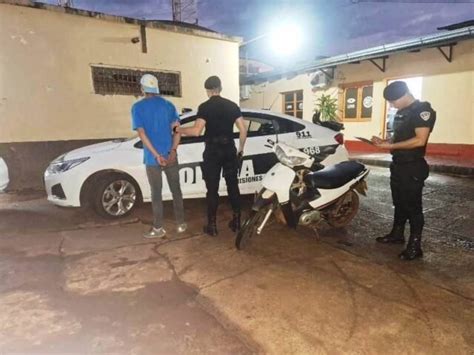 Polic As De Ober Recuperaron Dos Motocicletas Sustra Das Detuvieron A