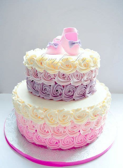 Tortas Para Baby Shower Ni A Con Crema Chantilly Postre Con Chantilly