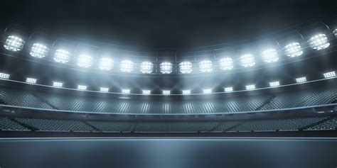 The football stadium at night. Generative AI 31690335 Stock Photo at ...