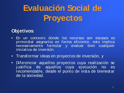 Pdf Evaluaci N Social De Proyectos Cepal Org Pdf File Fases Del