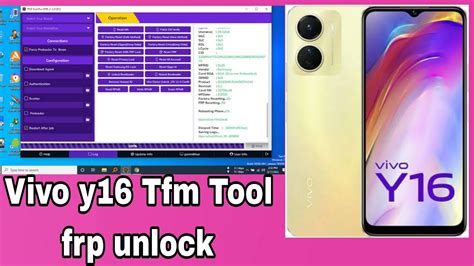 Vivo Y16 Frp Reset Done TFM Pro Tool All Vivo FRP Preloader Port Only