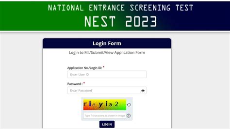 Nest 2023 Admit Cards Out On Direct Link Here