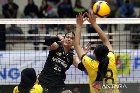 Proliga 2025 Jakarta Popsivo Kalahkan Gresik Petrokimia 3 0 ANTARA News