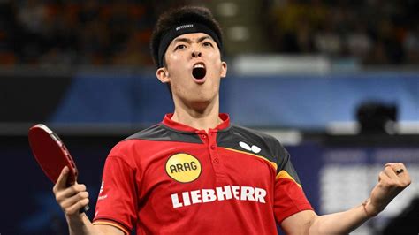 European Championships Dang Qiu Gewinnt Tischtennis Gold F R