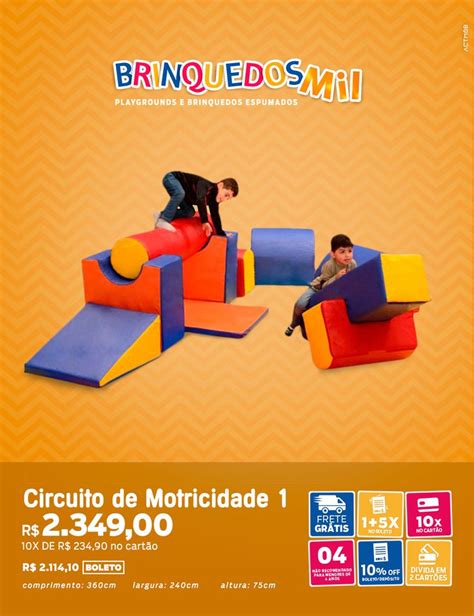 Circuito De Motricidade 1 Motricidade Piscinas De Bolas 1