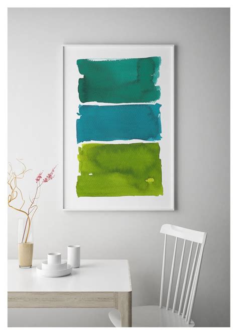 Green Wall Art Abstract Painting Large Abstract Art Green - Etsy