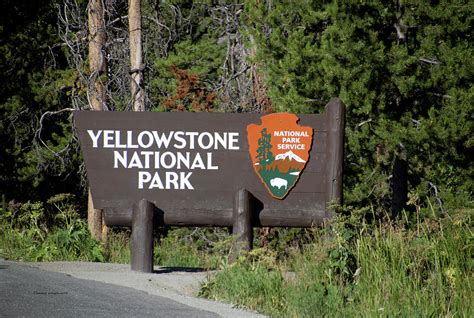 Yellowstone Park East Entrance Signage Photograph by Thomas Woolworth