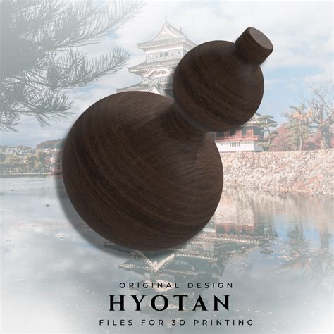 Free Stl File Hyotan Calabash Bottle D Printable Model To