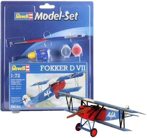 Kit Revell Model Set Fokker D Vii Plastimodelismo Madeiramadeira