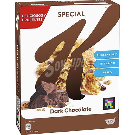 Special K Kellogg S Cereales De Desayuno Con Chocolate Negro Paquete 325 G