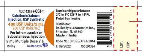 Calcitonin Salmon Injection Package Insert Drugs