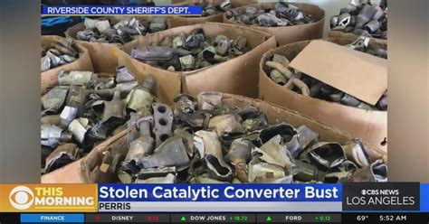 Authorities Recover Hundreds Of Stolen Vehicle Parts In Catalytic