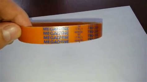 Ремень Megadyne TB2 330 для слайсера - YouTube