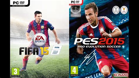 Fifa 15 Vs Pro Evolution Soccer 2015 Pc Youtube