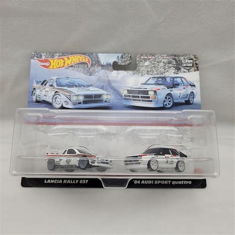 Mattel Other Hot Wheels Premium Car Culture Pirelli Lancia Rally Audi Sport Quattro