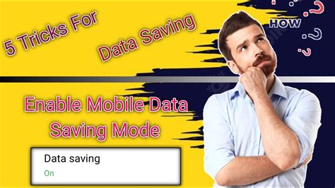 How To Enable Data Saving Mode In Your Phone Mobile Data Saving Mode