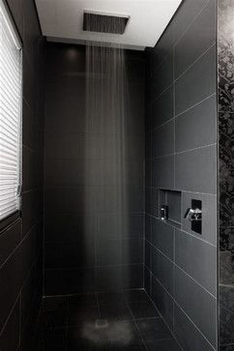 Lovely Black Shower Tiles Design Ideas 44 Bathroom Inspiration Black