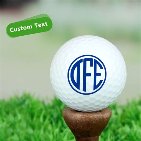 Customized Monogram Golf Balls Personalized Golf Ball Gifts for Golf ...