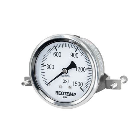 Industrial Stainless Steel Gauge Pm25 Reotemp Instruments