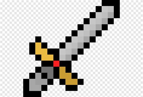 Sword Pixel Art Mc