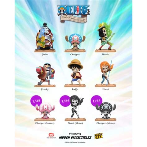 ยกกล่องmighty Jaxx One Piece Hidden Disselectibles Series 2 ยกกล่อง