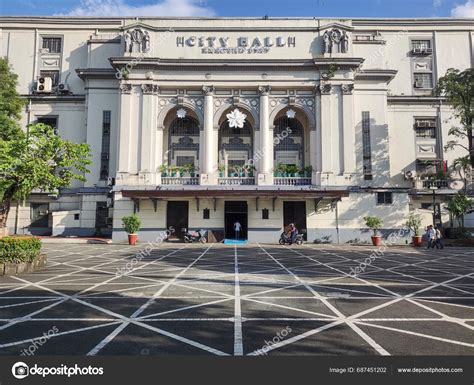 Manila Philippines Oct 2023 View City Hall Building Manila City – Stock ...