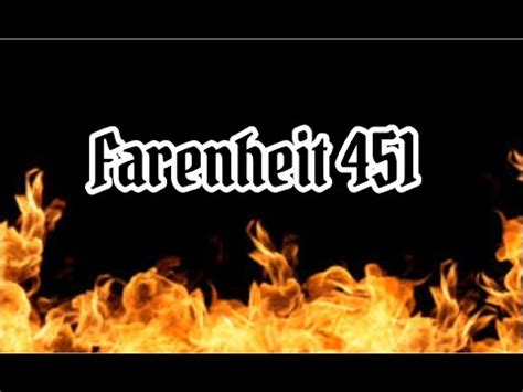 Reseña del libro Farenheit 451 de Ray Bradbury YouTube