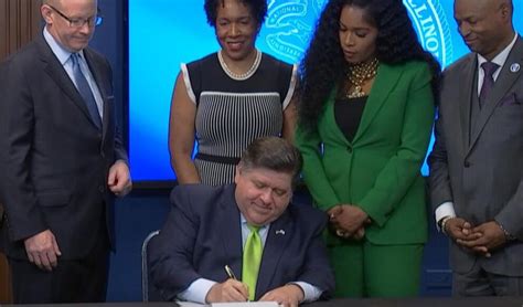 Gov Pritzker Signs Record 531 Billion Illinois Budget Into Law