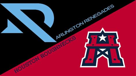 XFL LIVE STREAM Arlington Renegades At Houston Roughnecks YouTube