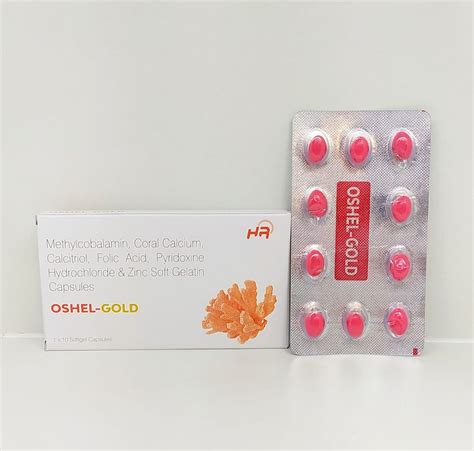 Methylcobalamin Coral Calcium Calcitriol Folic Acid Pyridoxine Zinc