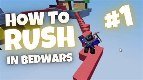 How To RUSH WIN In Roblox BedWars Best Strategy YouTube