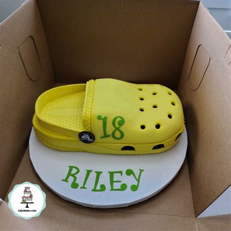 Croc Cake Shoe Cupcakes Crocs Style Cool Wedding Cakes