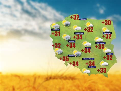 Lokalnie Na Zachodzie Kraju Pojawi Si Gwa Towne Burze Pogoda