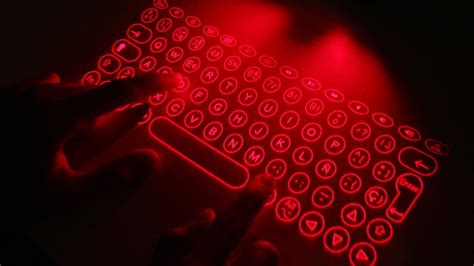 EL TECLADO LASER - YouTube