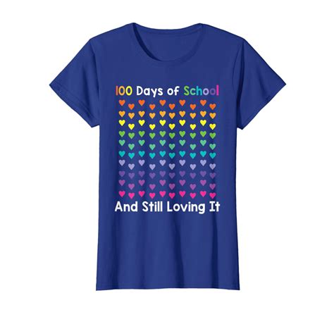 Cute 100 Days Of School And Still Loving It Hearts 100th Day T Shirt