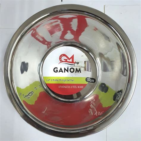 Jual Baskom Ganom Stainless Steel 18cm Mangkok Korea Bowl Ware Cake