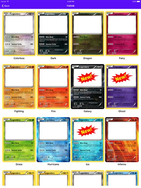 Card Maker Creator for Pokemon | App Price Drops