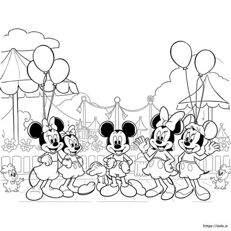 coloring pages for disney characters