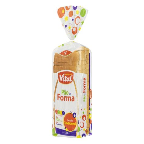 Pão De Forma Tem Lactose - Pão de Forma Zero Lactose Vital Pacote 500g - Supermercado Índio - Eldorado