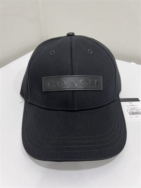 Coach Baseball Cap in Black – Exclusively USA