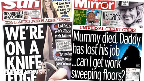 Newspaper Headlines We Re On A Knife Edge And Brexit Leak Bbc News