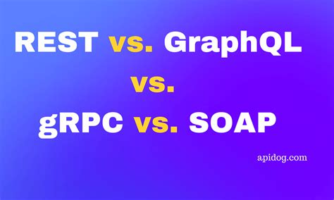 Rest Vs Graphql Vs Grpc Vs Soap