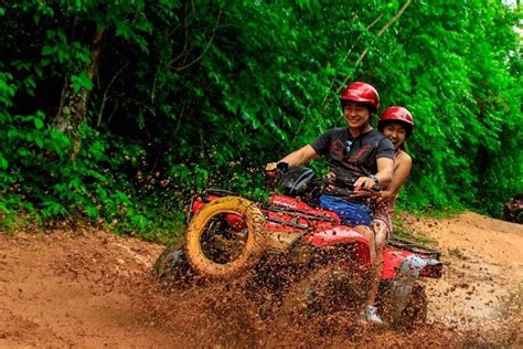 Atv Tour Ziplines And Cenote Swim With Lunch And Round Trip Included