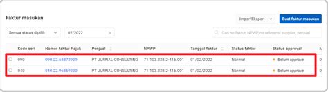 Cara Input Faktur Pajak Masukan Prepopulated Di E Faktur