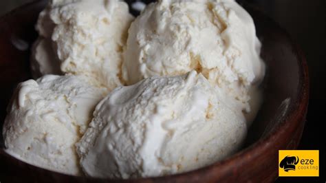 एकदम बजर जस soft और creamy आइसकरम बनए घर प Vanilla ice cream