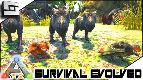 ARK Survival Evolved 5 NEW DINOS S4E25 The Center Map Gameplay