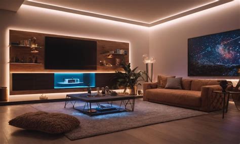 Premium Photo | Gaming room with RGB lights and luxury furniture minimalist inspiration