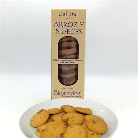 Galletas De Arroz Y Nueces Alimentos Ecol Gicos Biogredos