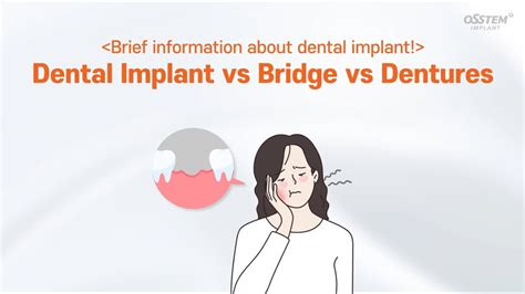 Dental Implant Vs Bridge Vs Dentures Youtube